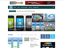 Tablet Screenshot of aplikasibisnis.net